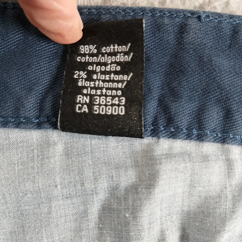 Calvin Klein Jeans Blue Faded Slim Straight Leg‎ Stretch 5-Pocket Pants 36x32